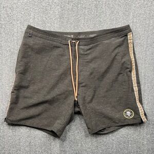 Roark The Chiller Boardshorts Mens 36 Charcoal RB394 Guide Works Hybrid Shorts